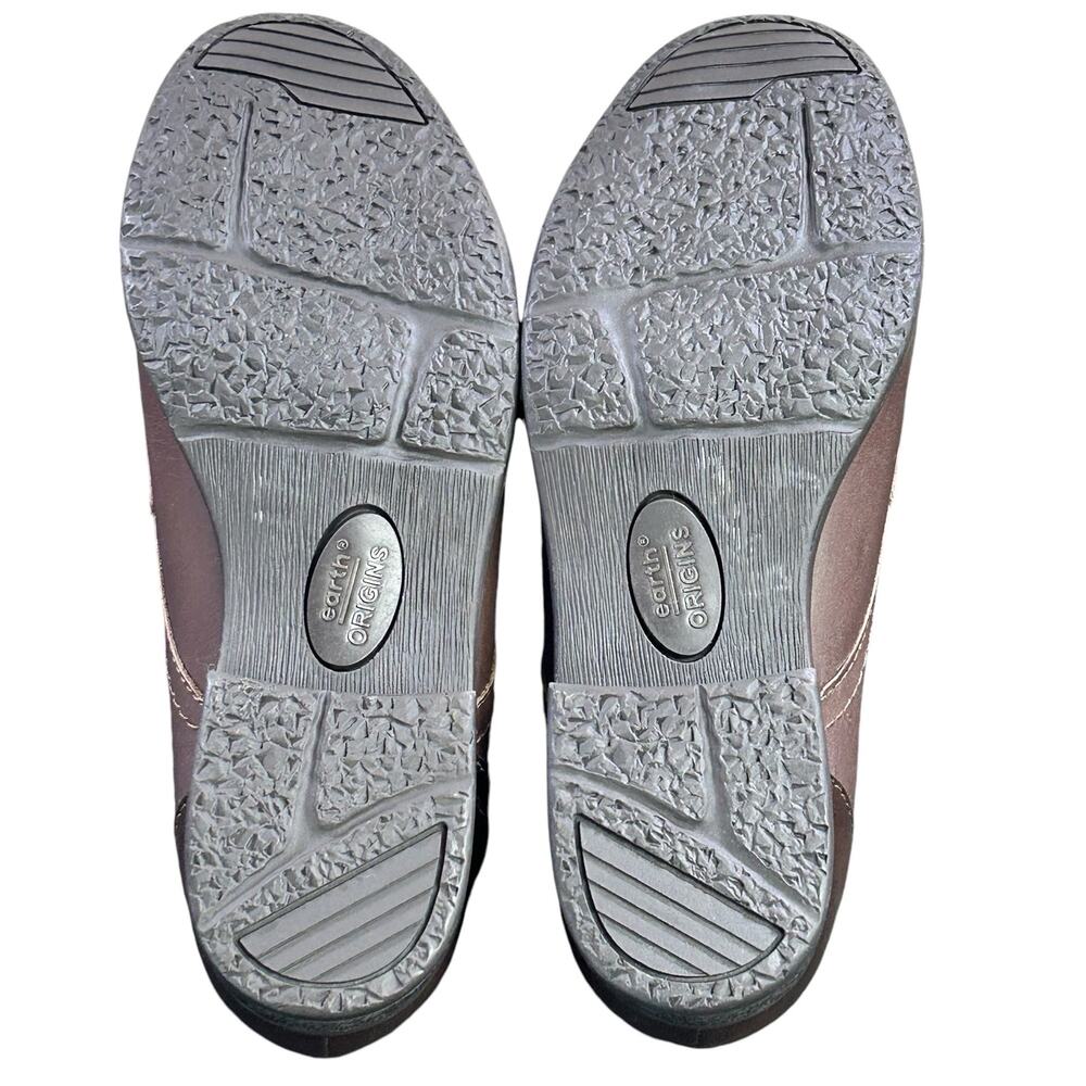 Earth Origins Shoes Women Size 8 Brown Navigate Nate Leather Workwear Slip On - Picture 8 of 12
